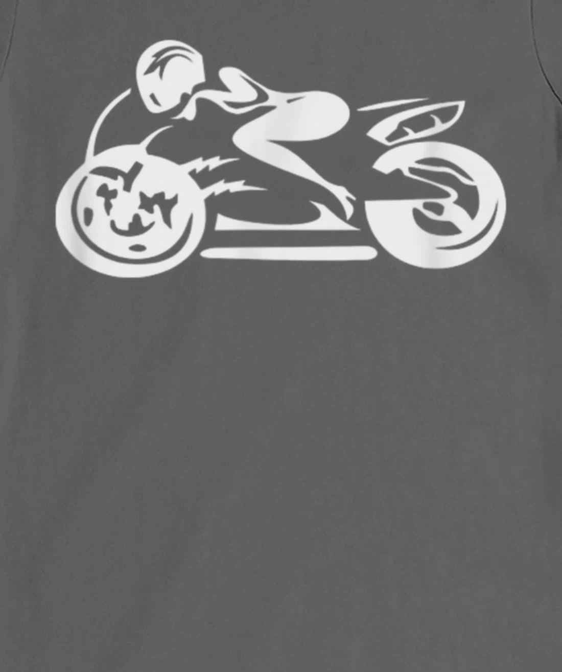 Woman on motorcycle motif shirt, bike stencil T-Shirt, Women T-Shirt biker Long Sleeve T-Shirt, Women T-Shirt