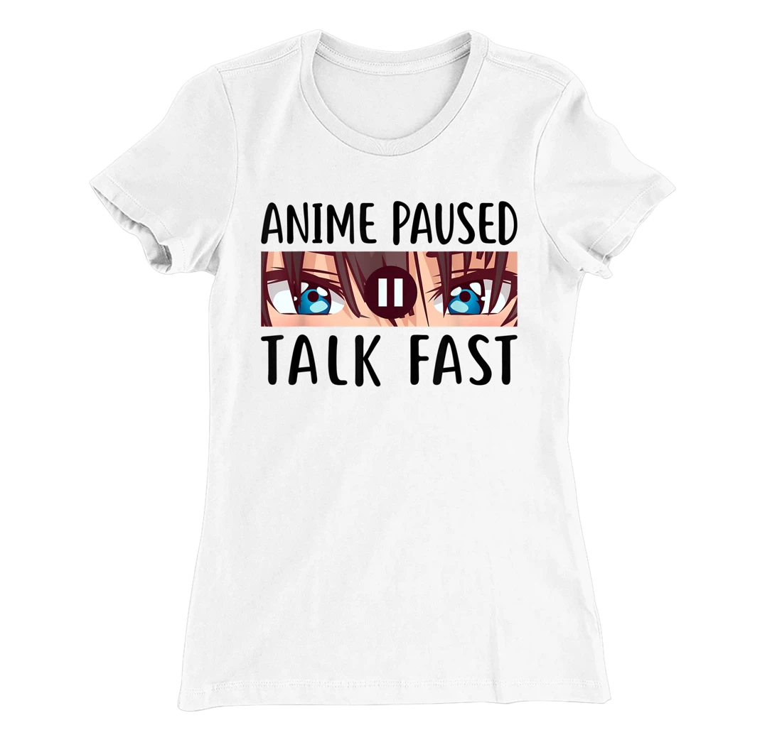 I Paused My Anime To Be Here, Cute Cool Anime Graphic Design T-Shirt, Kid T-Shirt and Women T-Shirt