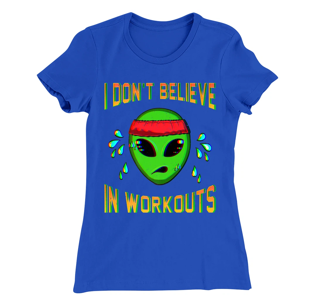 Alien Workout Fitness Exercise Ancient UFO Gym Aliens T-Shirt, Kid T-Shirt and Women T-Shirt