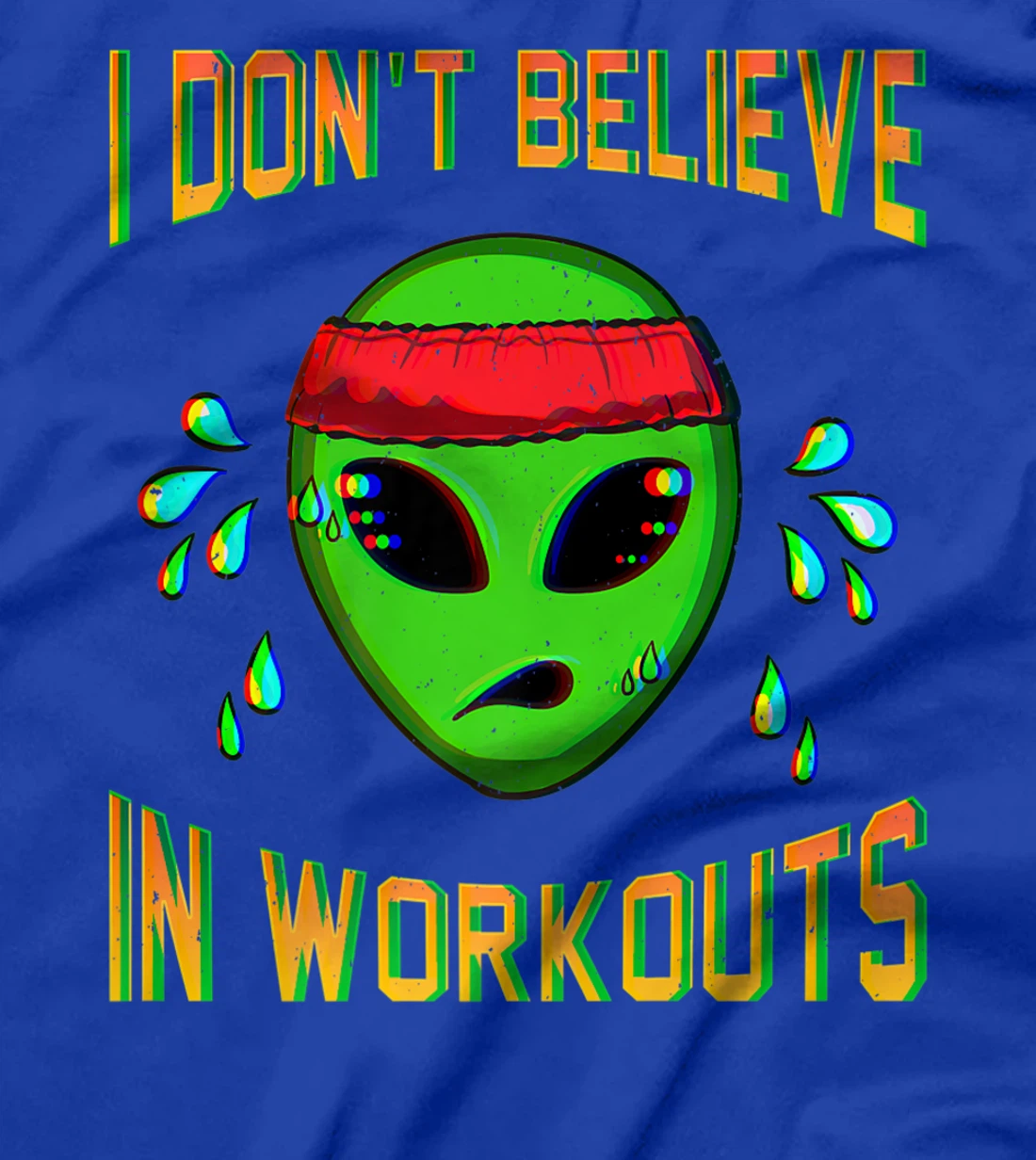 Alien Workout Fitness Exercise Ancient UFO Gym Aliens T-Shirt, Kid T-Shirt and Women T-Shirt