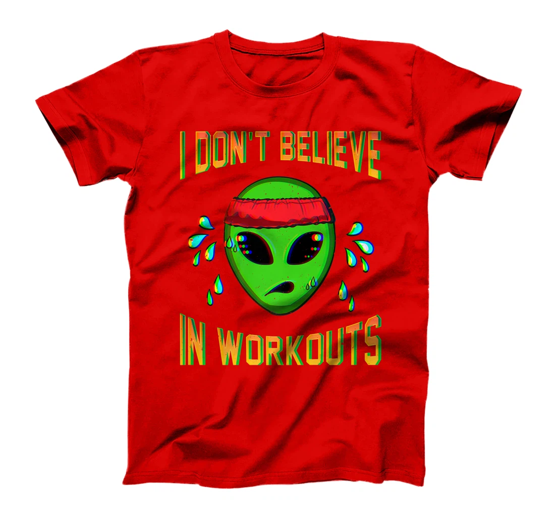 Alien Workout Fitness Exercise Ancient UFO Gym Aliens T-Shirt, Kid T-Shirt and Women T-Shirt