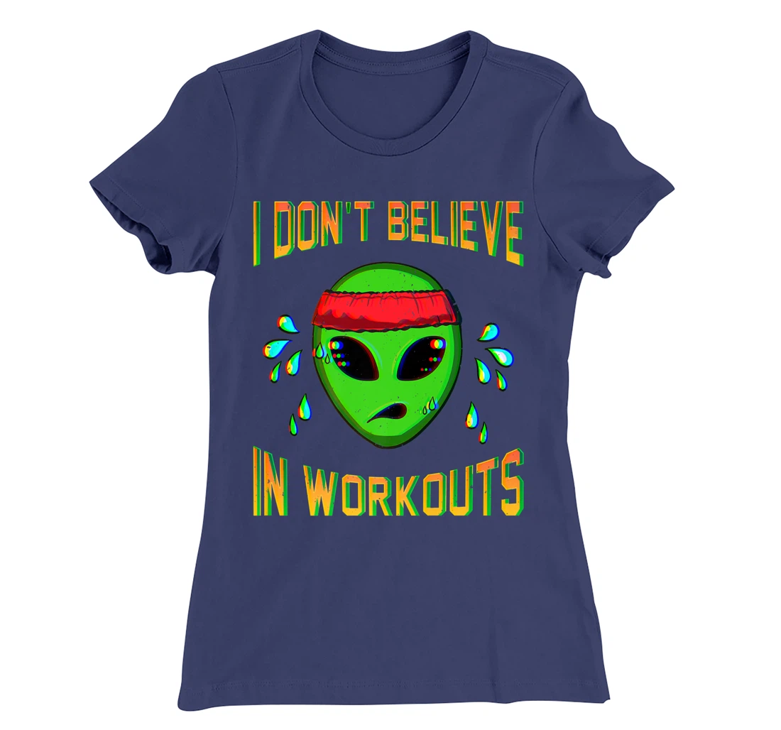 Alien Workout Fitness Exercise Ancient UFO Gym Aliens T-Shirt, Kid T-Shirt and Women T-Shirt