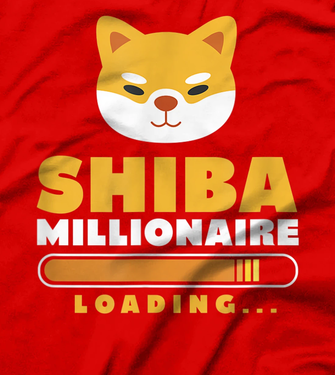 Shiba Inu Millionaire Loading Shiba Inu Coin Cryptocurrency T-Shirt, Women T-Shirt