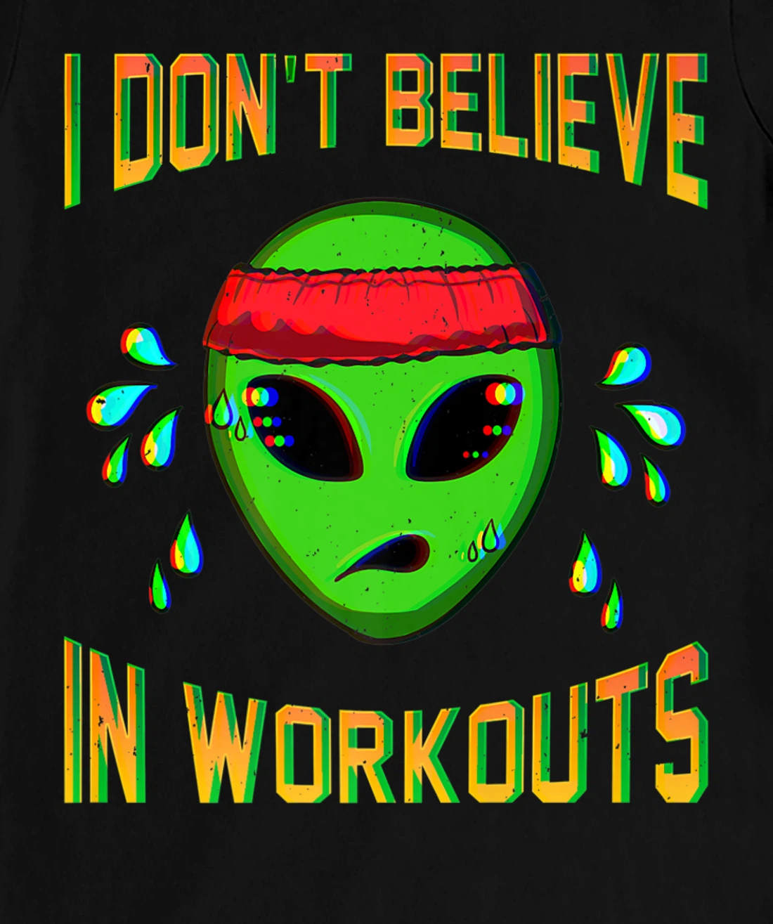 Alien Workout Fitness Exercise Ancient UFO Gym Aliens T-Shirt, Kid T-Shirt and Women T-Shirt