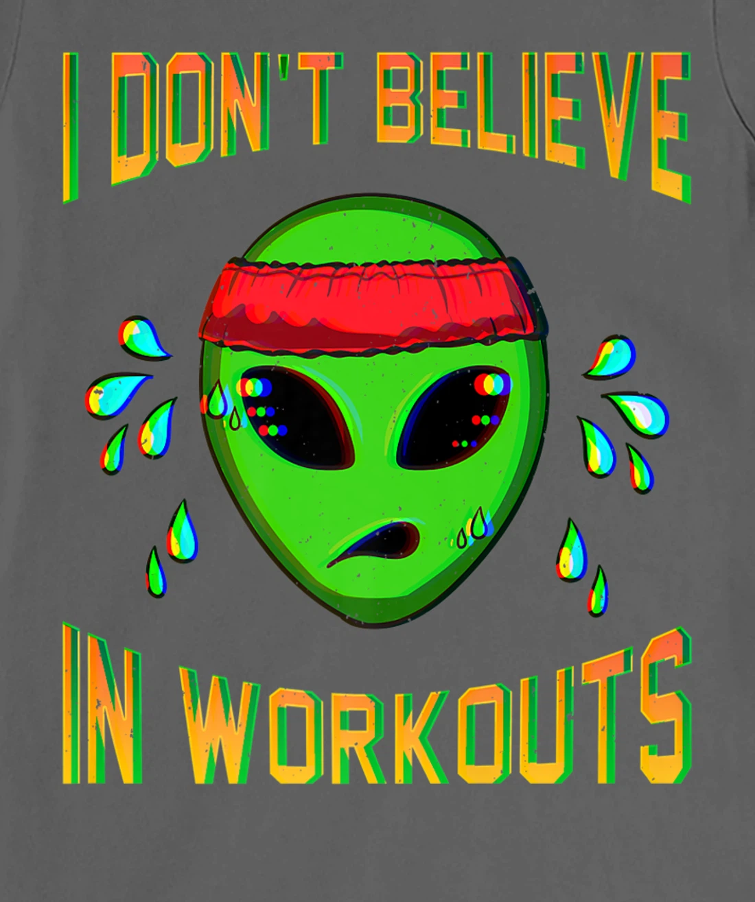 Alien Workout Fitness Exercise Ancient UFO Gym Aliens T-Shirt, Kid T-Shirt and Women T-Shirt
