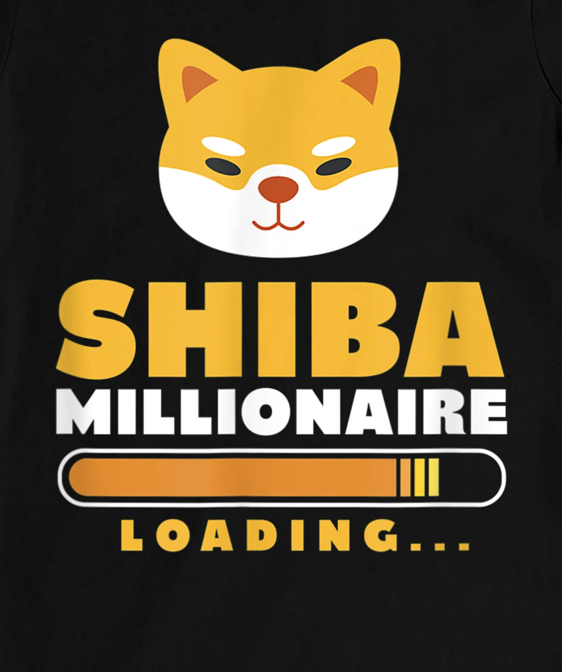 Shiba Inu Millionaire Loading Shiba Inu Coin Cryptocurrency T-Shirt, Women T-Shirt