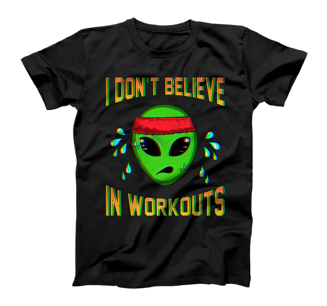 Alien Workout Fitness Exercise Ancient UFO Gym Aliens T-Shirt, Kid T-Shirt and Women T-Shirt