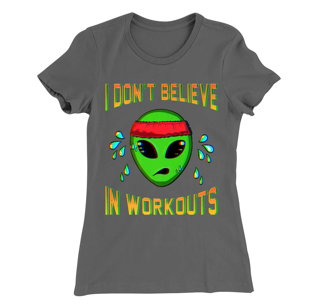 Alien Workout Fitness Exercise Ancient UFO Gym Aliens T-Shirt, Kid T-Shirt and Women T-Shirt