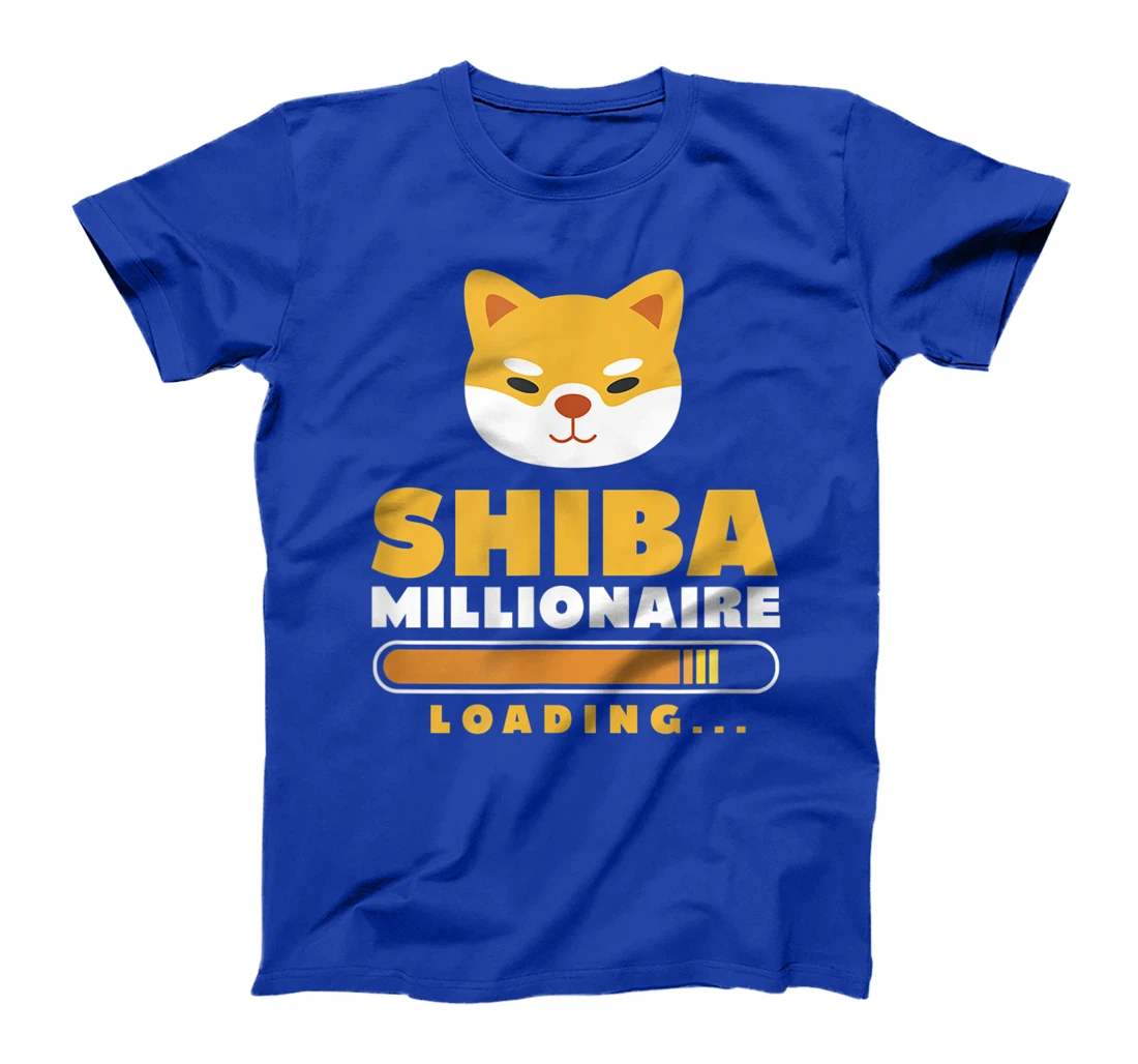 Shiba Inu Millionaire Loading Shiba Inu Coin Cryptocurrency T-Shirt, Women T-Shirt
