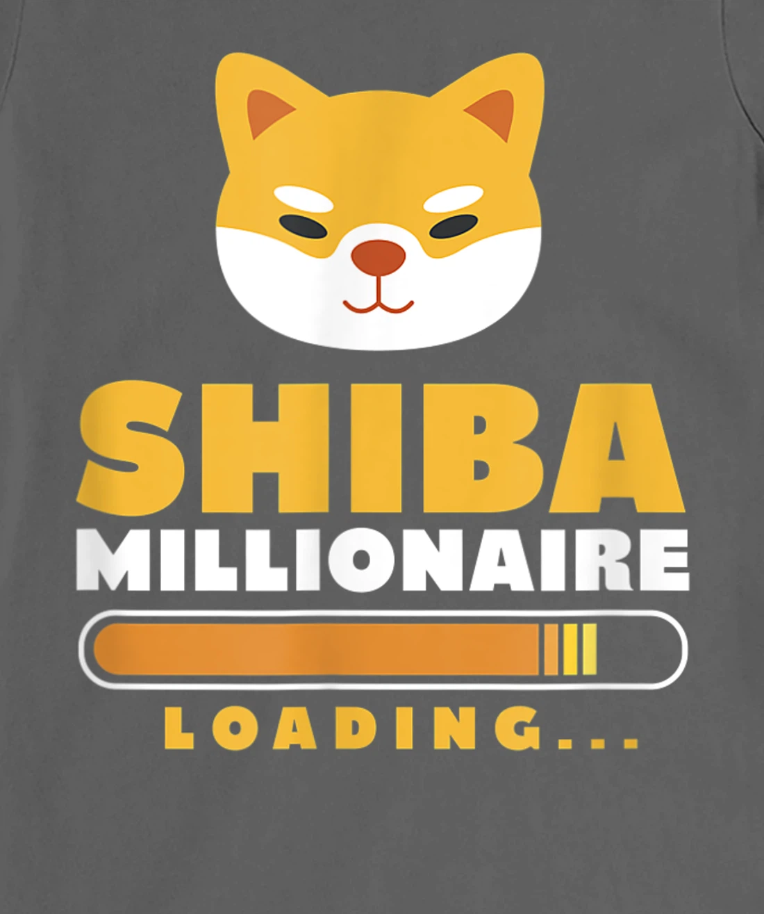 Shiba Inu Millionaire Loading Shiba Inu Coin Cryptocurrency T-Shirt, Women T-Shirt