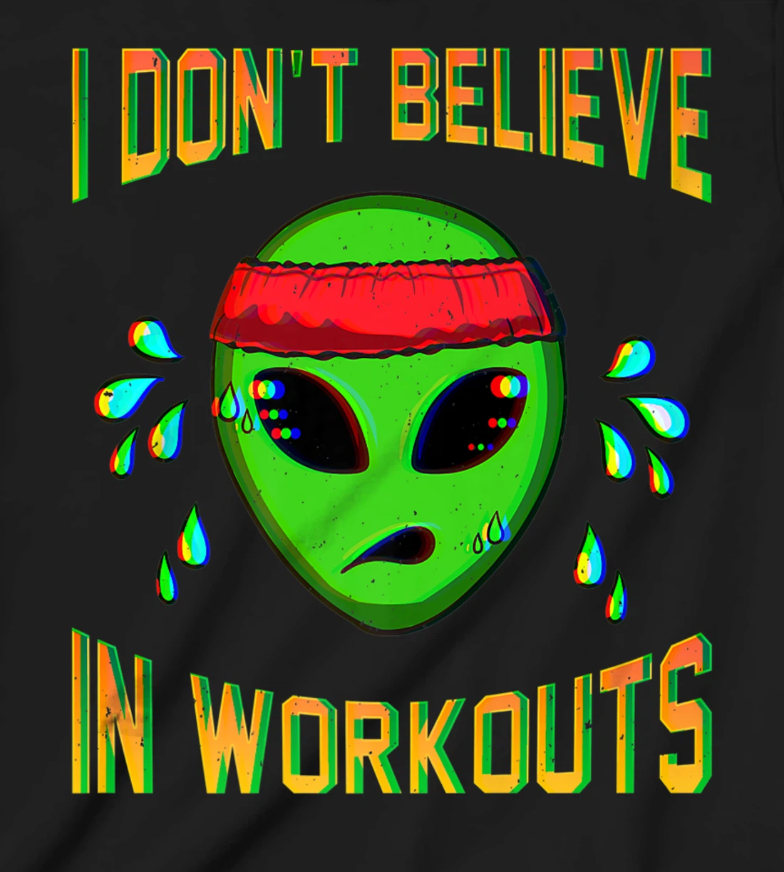 Alien Workout Fitness Exercise Ancient UFO Gym Aliens T-Shirt, Kid T-Shirt and Women T-Shirt