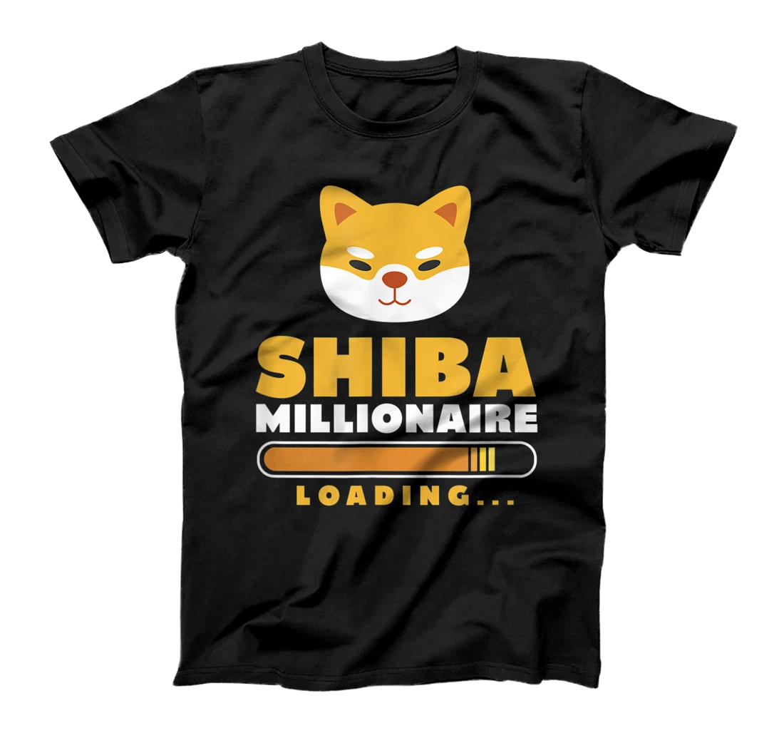 Shiba Inu Millionaire Loading Shiba Inu Coin Cryptocurrency T-Shirt, Women T-Shirt