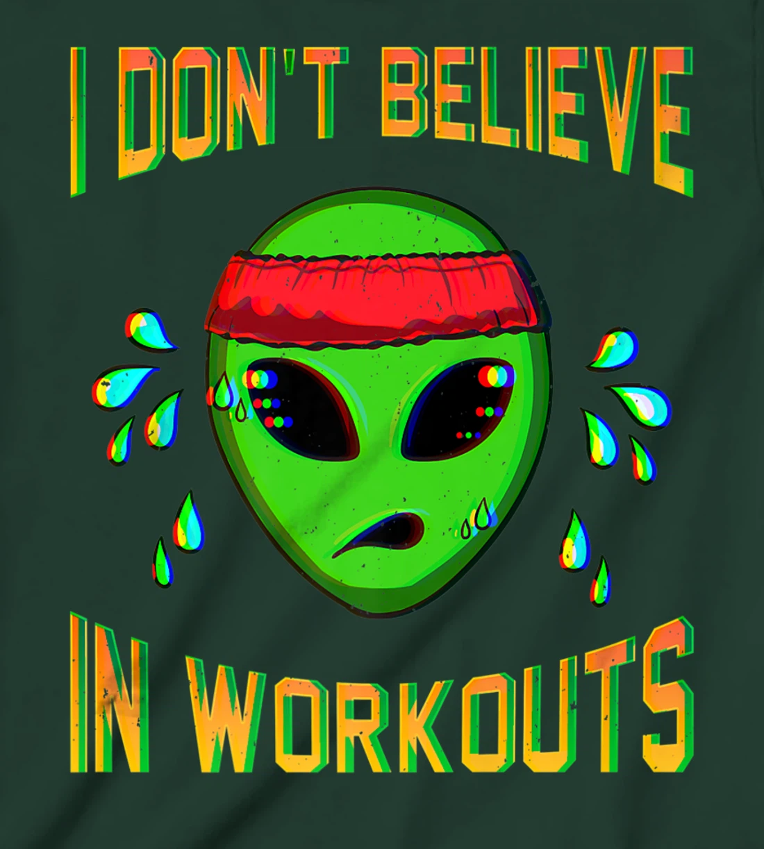 Alien Workout Fitness Exercise Ancient UFO Gym Aliens T-Shirt, Kid T-Shirt and Women T-Shirt