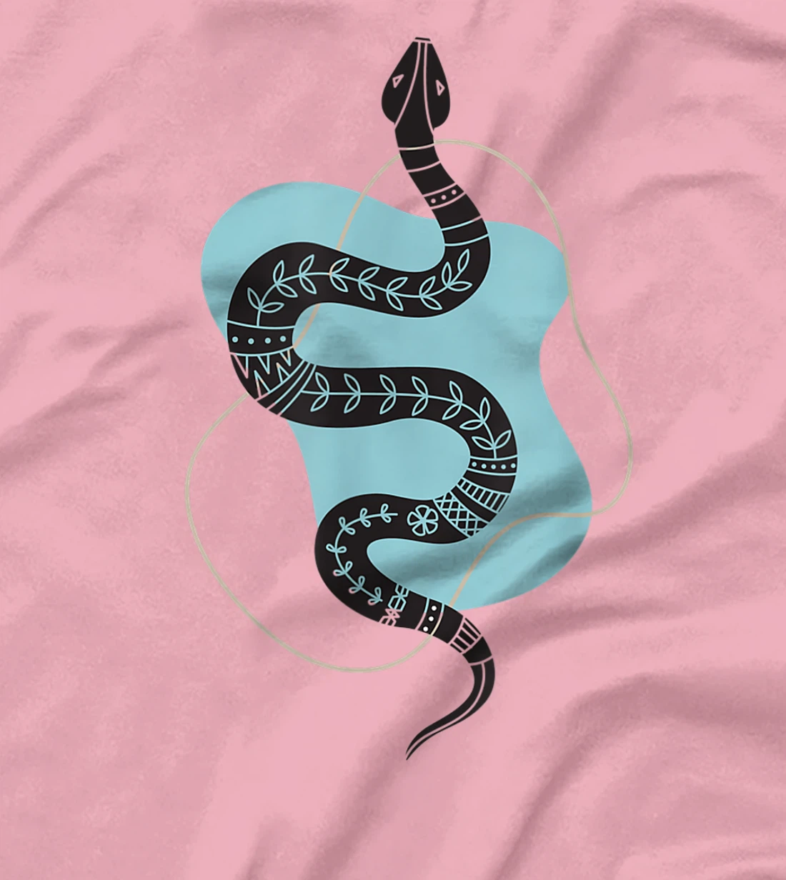 Womens Boho Snake Tee Tarot Spiritual Witchy Goblincore Aesthetic T-Shirt, Kid T-Shirt and Women T-Shirt