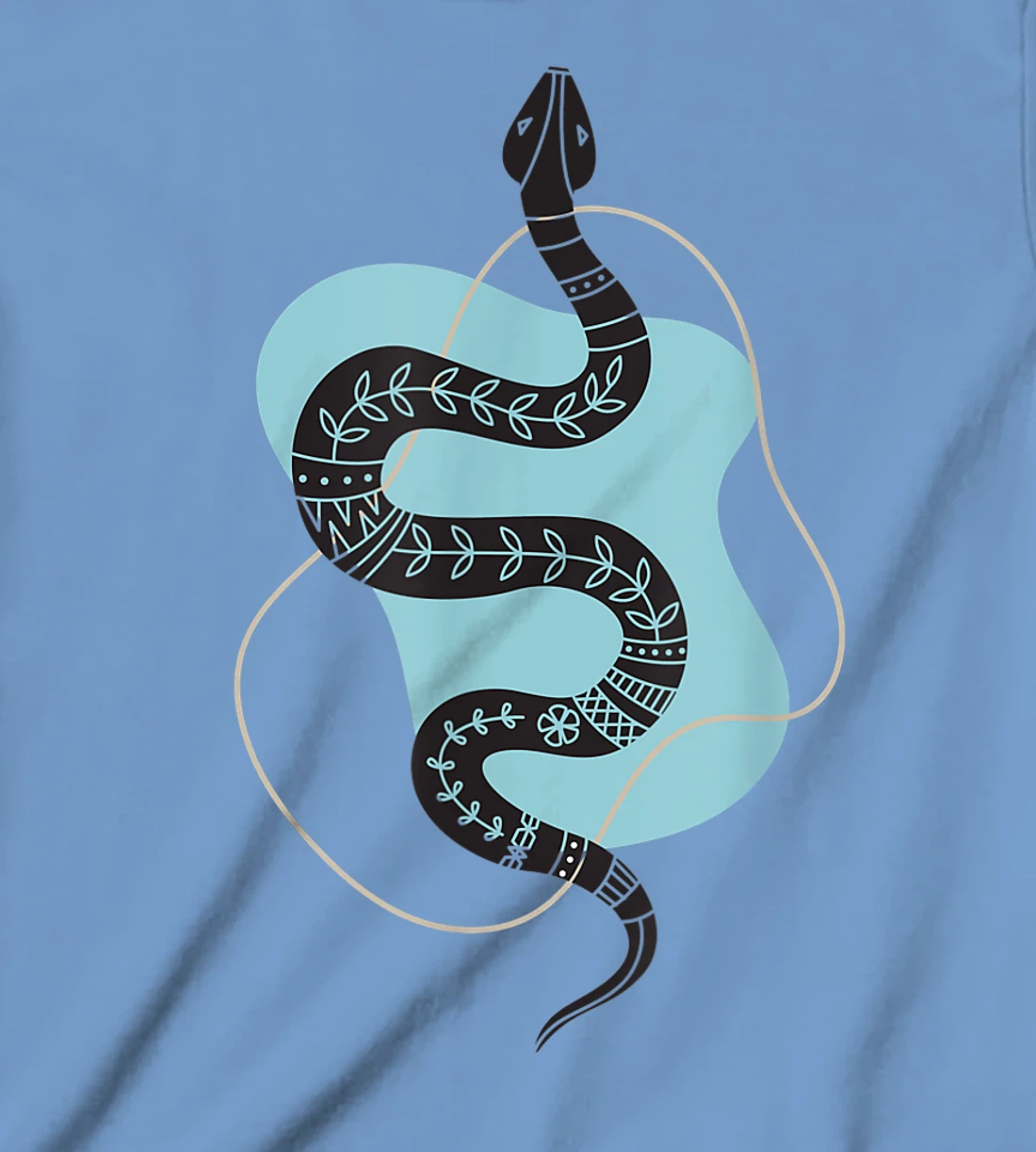 Womens Boho Snake Tee Tarot Spiritual Witchy Goblincore Aesthetic T-Shirt, Kid T-Shirt and Women T-Shirt