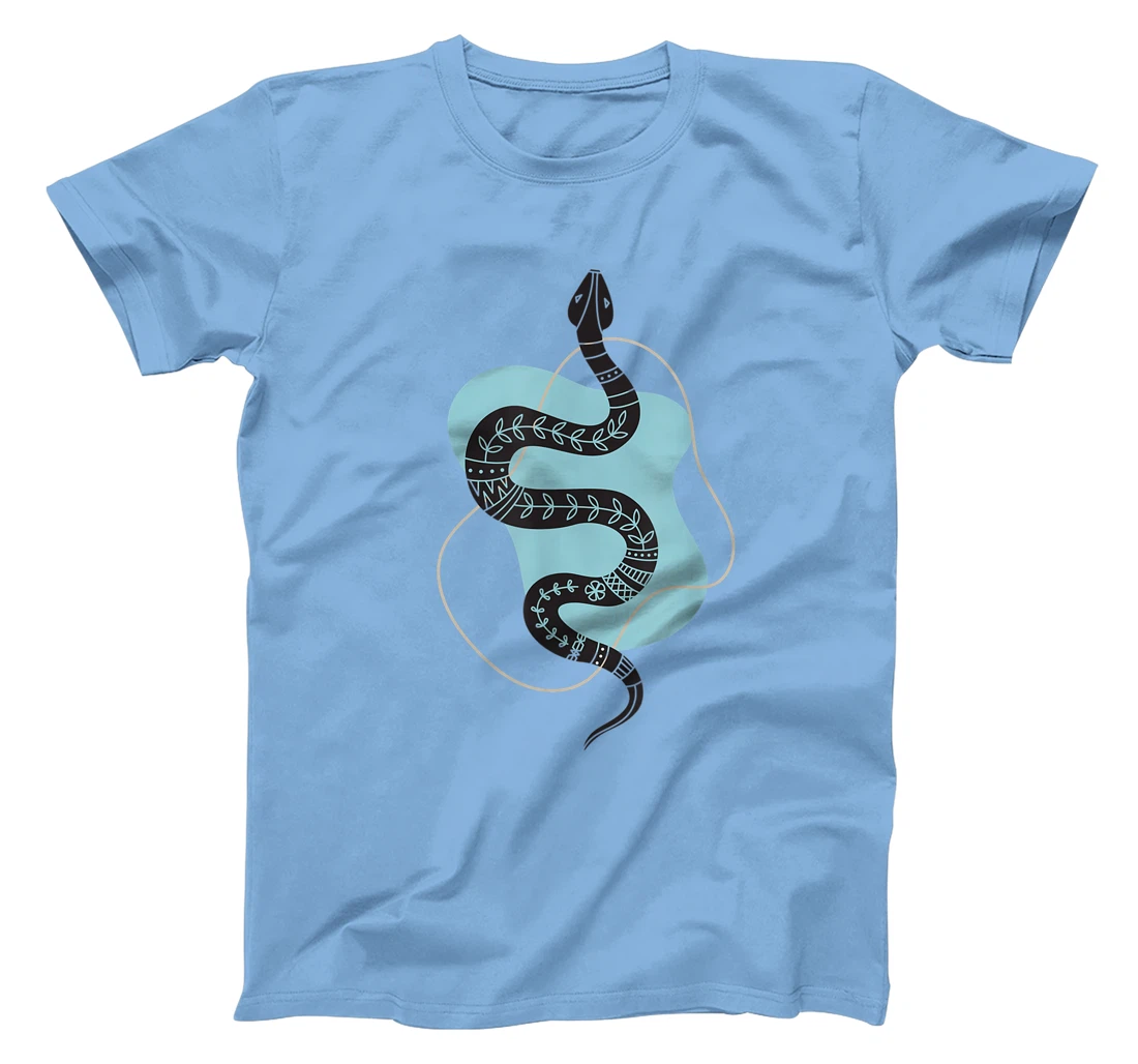 Womens Boho Snake Tee Tarot Spiritual Witchy Goblincore Aesthetic T-Shirt, Kid T-Shirt and Women T-Shirt