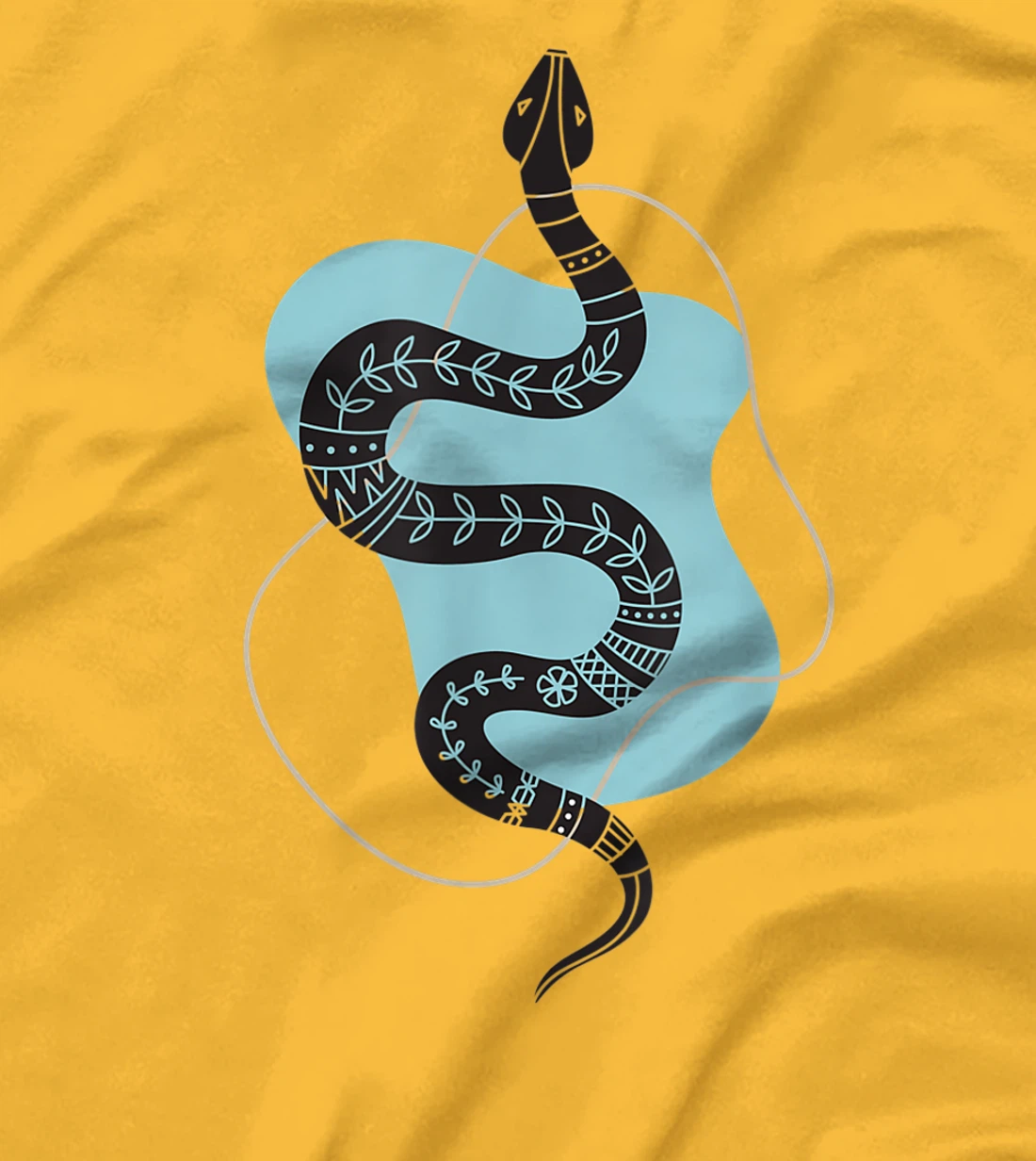 Womens Boho Snake Tee Tarot Spiritual Witchy Goblincore Aesthetic T-Shirt, Kid T-Shirt and Women T-Shirt