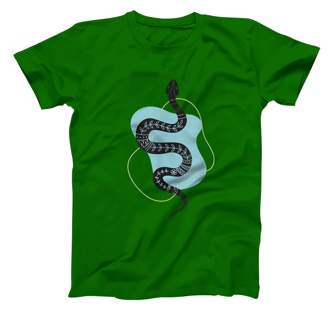 Womens Boho Snake Tee Tarot Spiritual Witchy Goblincore Aesthetic T-Shirt, Kid T-Shirt and Women T-Shirt