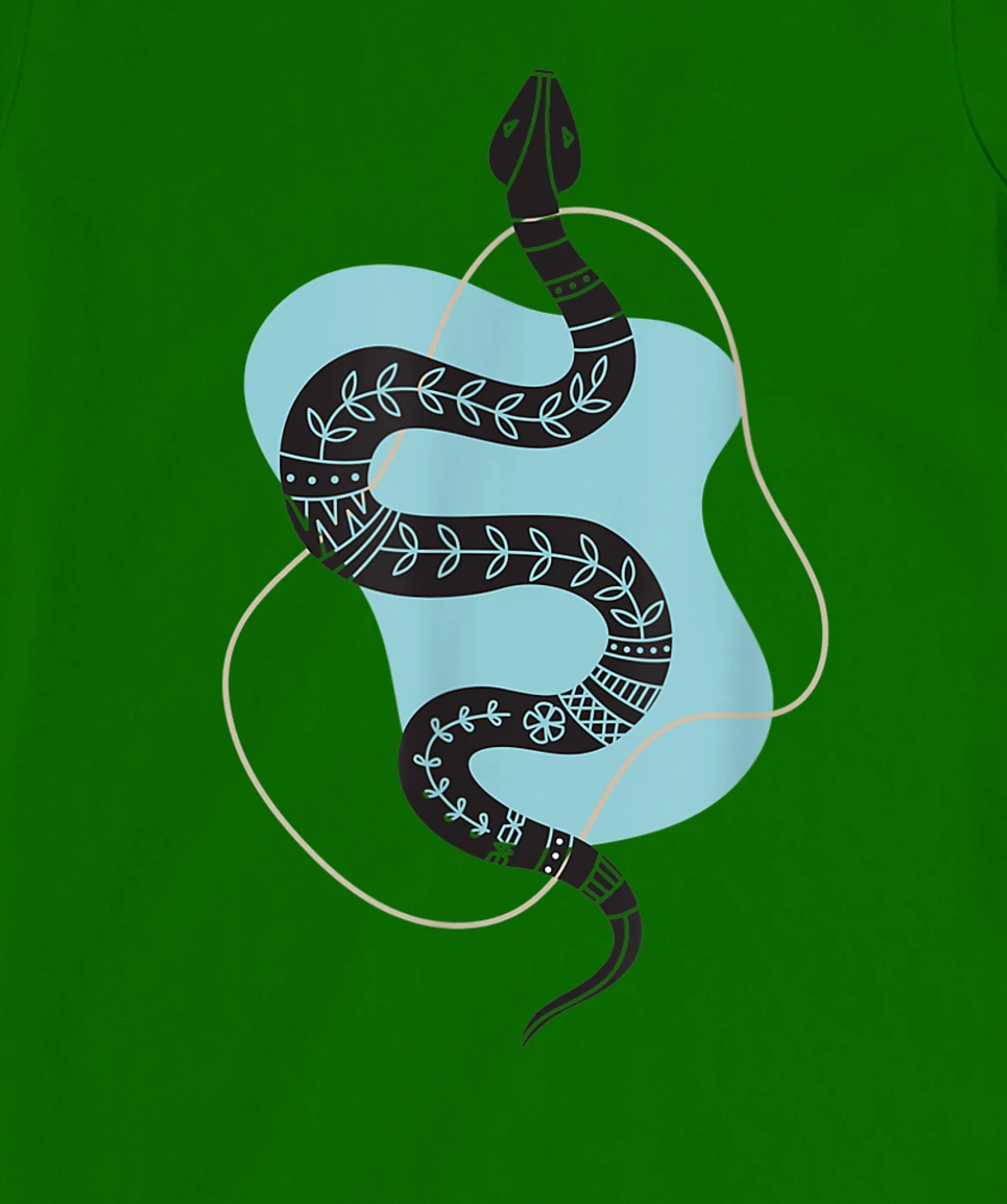 Womens Boho Snake Tee Tarot Spiritual Witchy Goblincore Aesthetic T-Shirt, Kid T-Shirt and Women T-Shirt