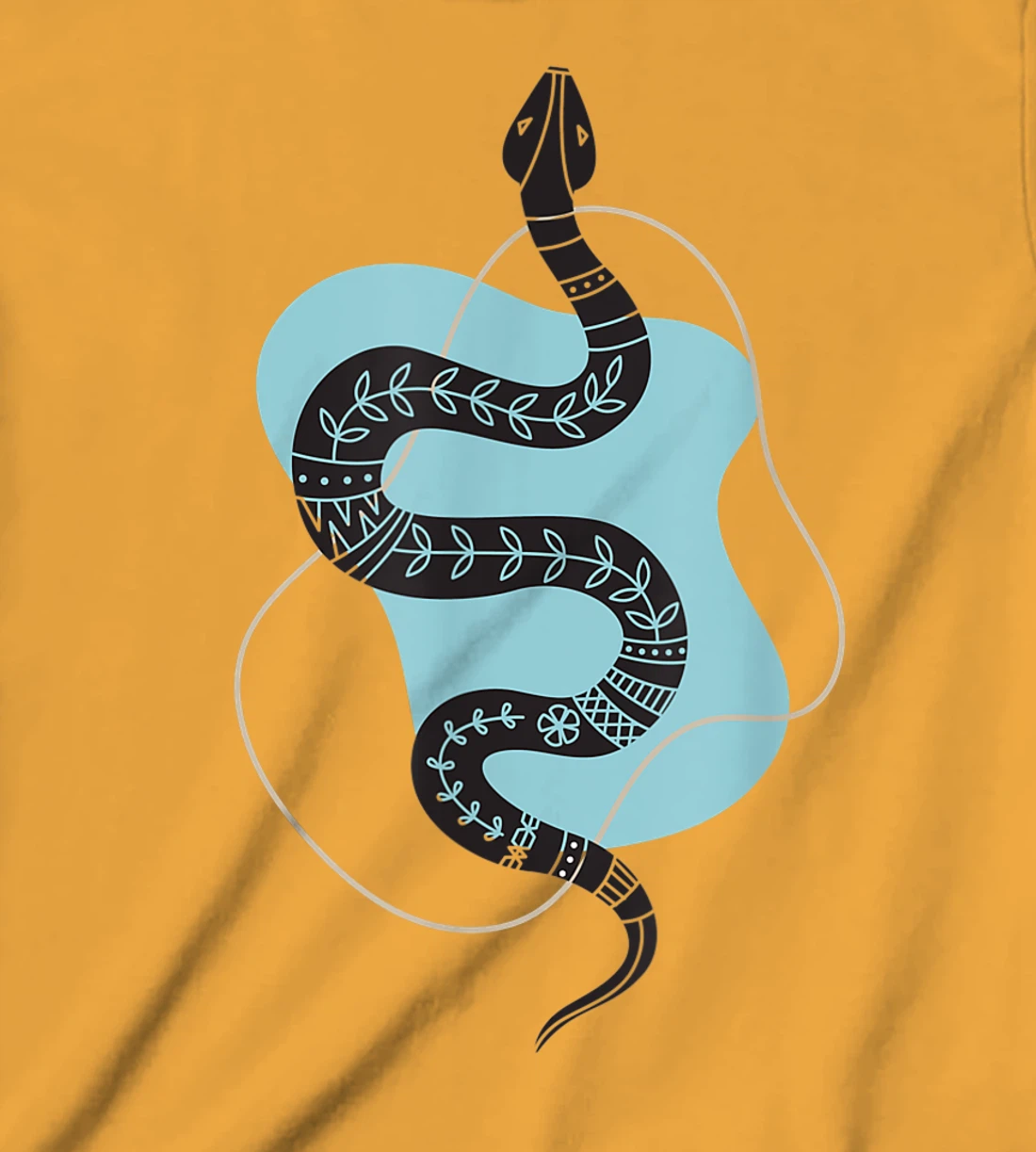 Womens Boho Snake Tee Tarot Spiritual Witchy Goblincore Aesthetic T-Shirt, Kid T-Shirt and Women T-Shirt