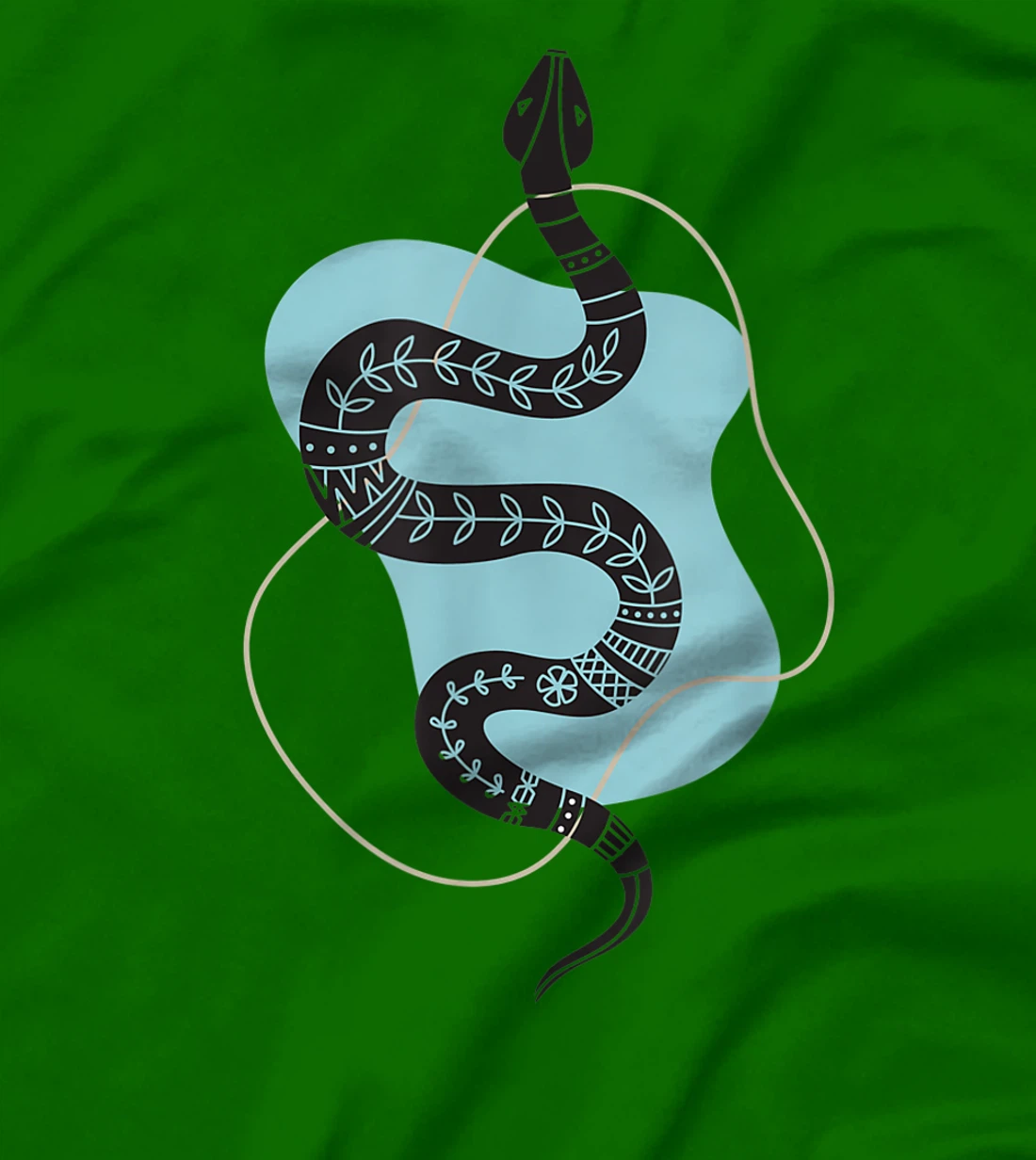 Womens Boho Snake Tee Tarot Spiritual Witchy Goblincore Aesthetic T-Shirt, Kid T-Shirt and Women T-Shirt