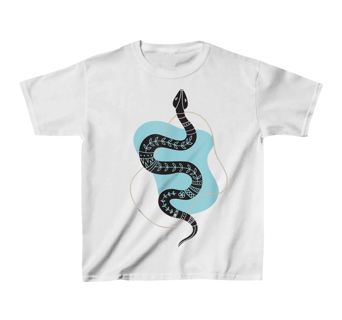 Womens Boho Snake Tee Tarot Spiritual Witchy Goblincore Aesthetic T-Shirt, Kid T-Shirt and Women T-Shirt