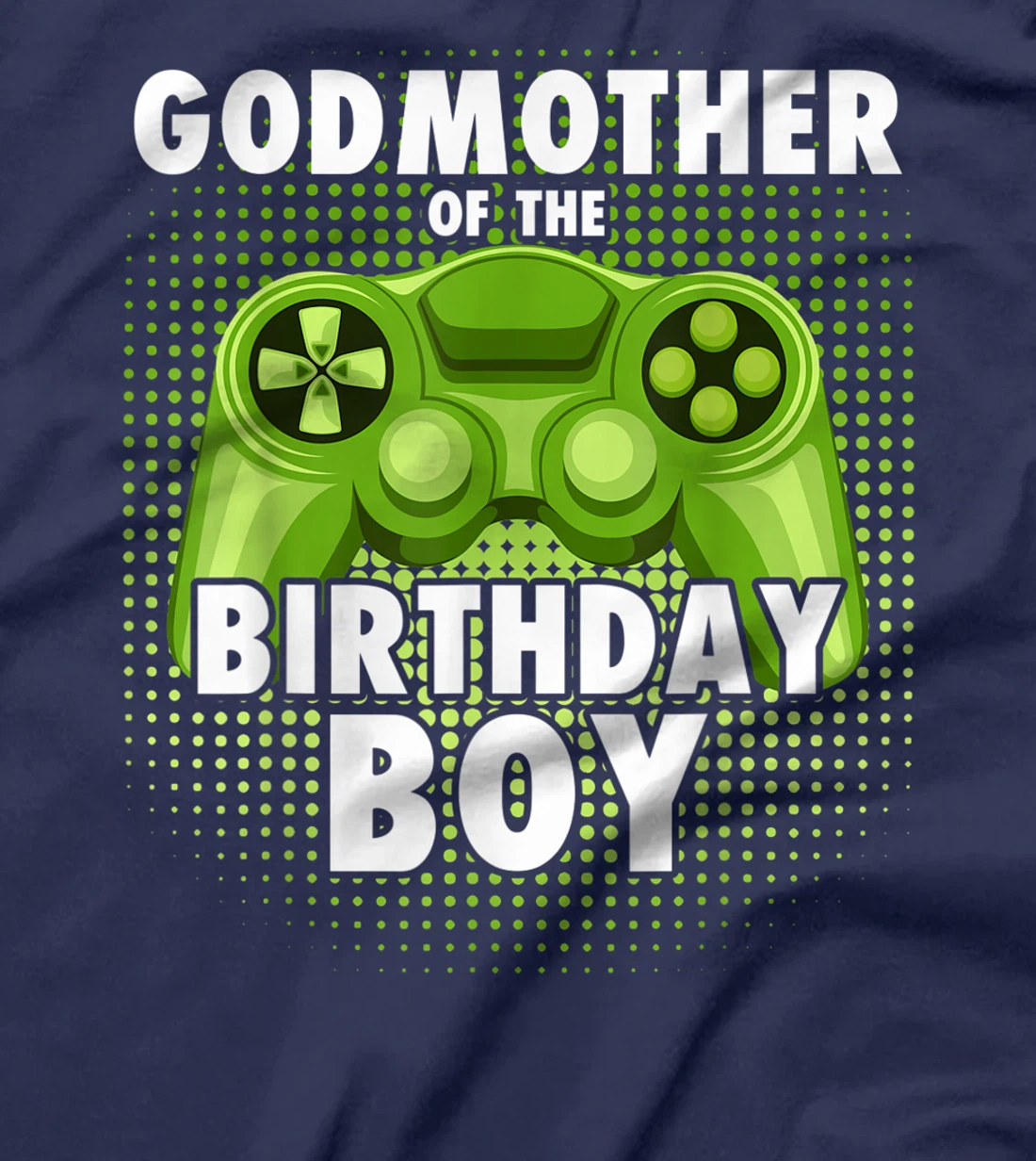 Godmother of the Gamer Boy Matching Video Game Birthday T-Shirt