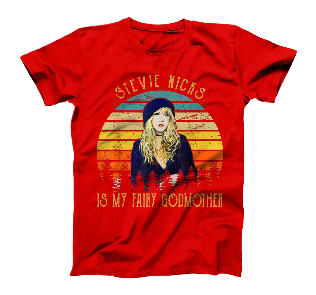 Is My Fairy Godmother Graphic Stevie Art Nicks Holiday Gift T-Shirt