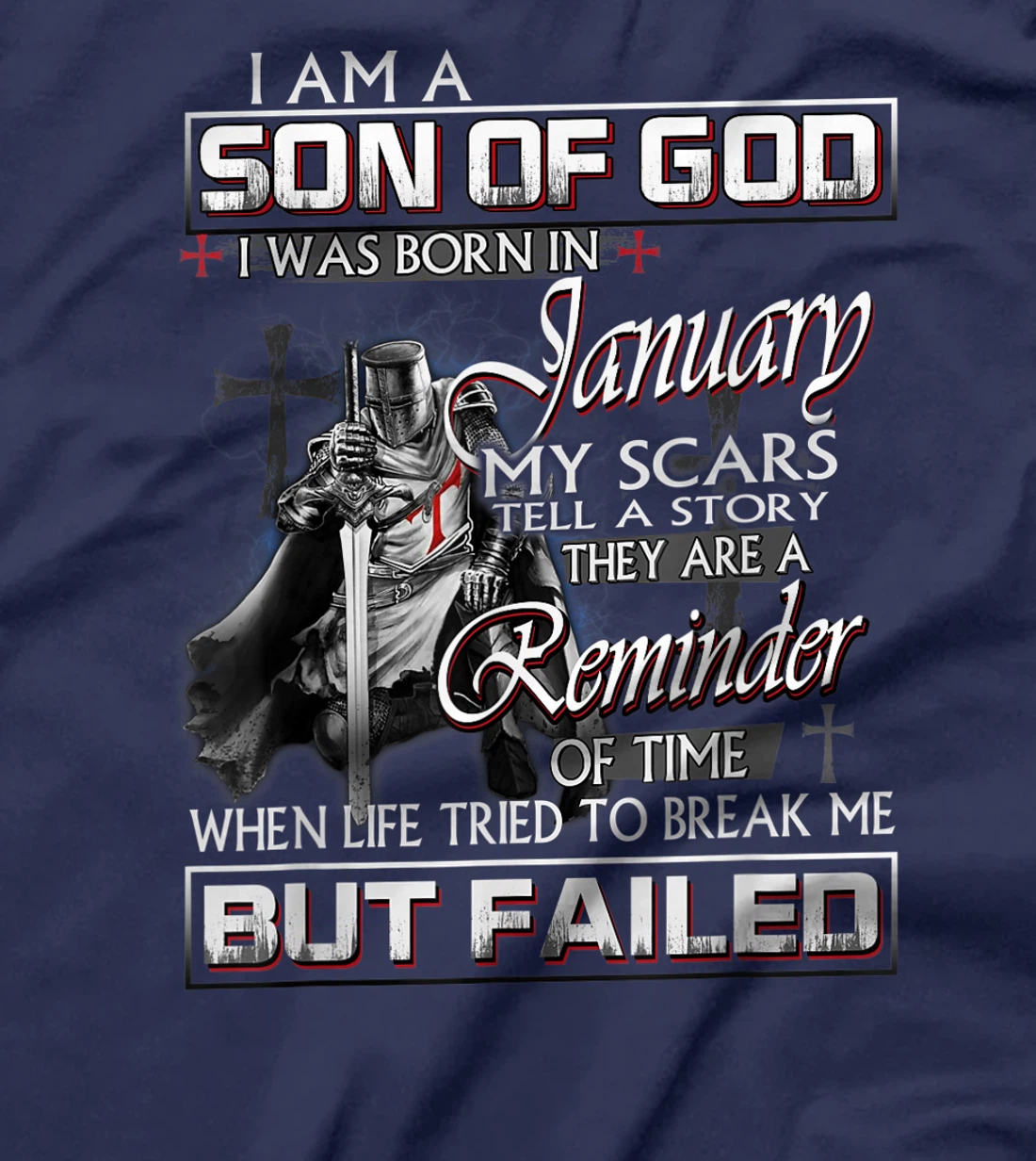 Mens January Guy - I'm a Son of God T-Shirt
