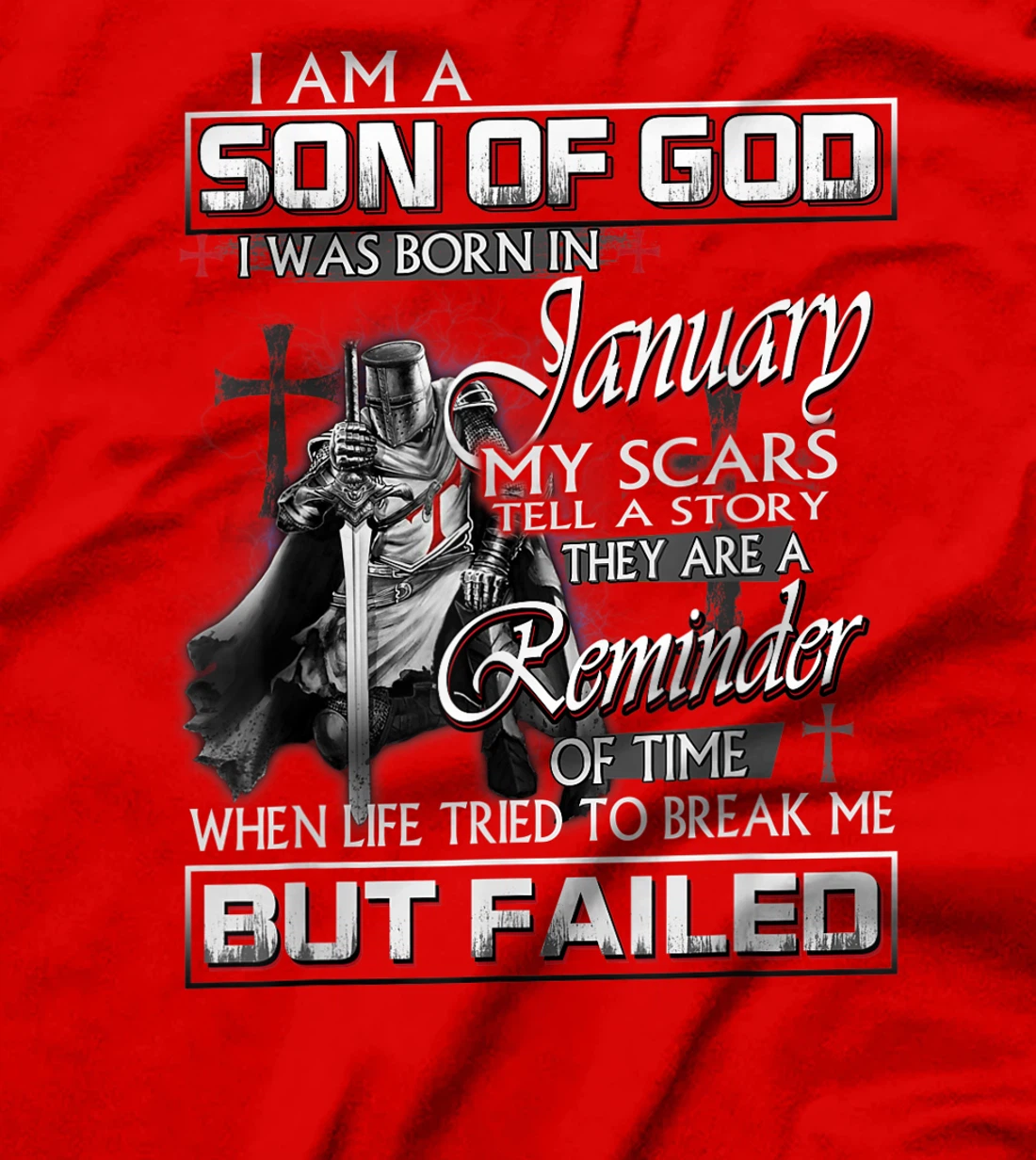 Mens January Guy - I'm a Son of God T-Shirt