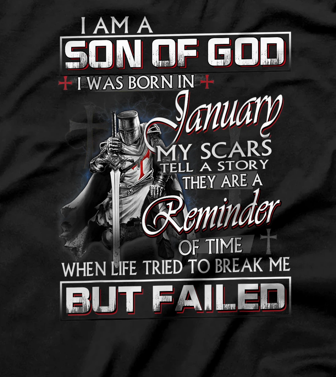Mens January Guy - I'm a Son of God T-Shirt