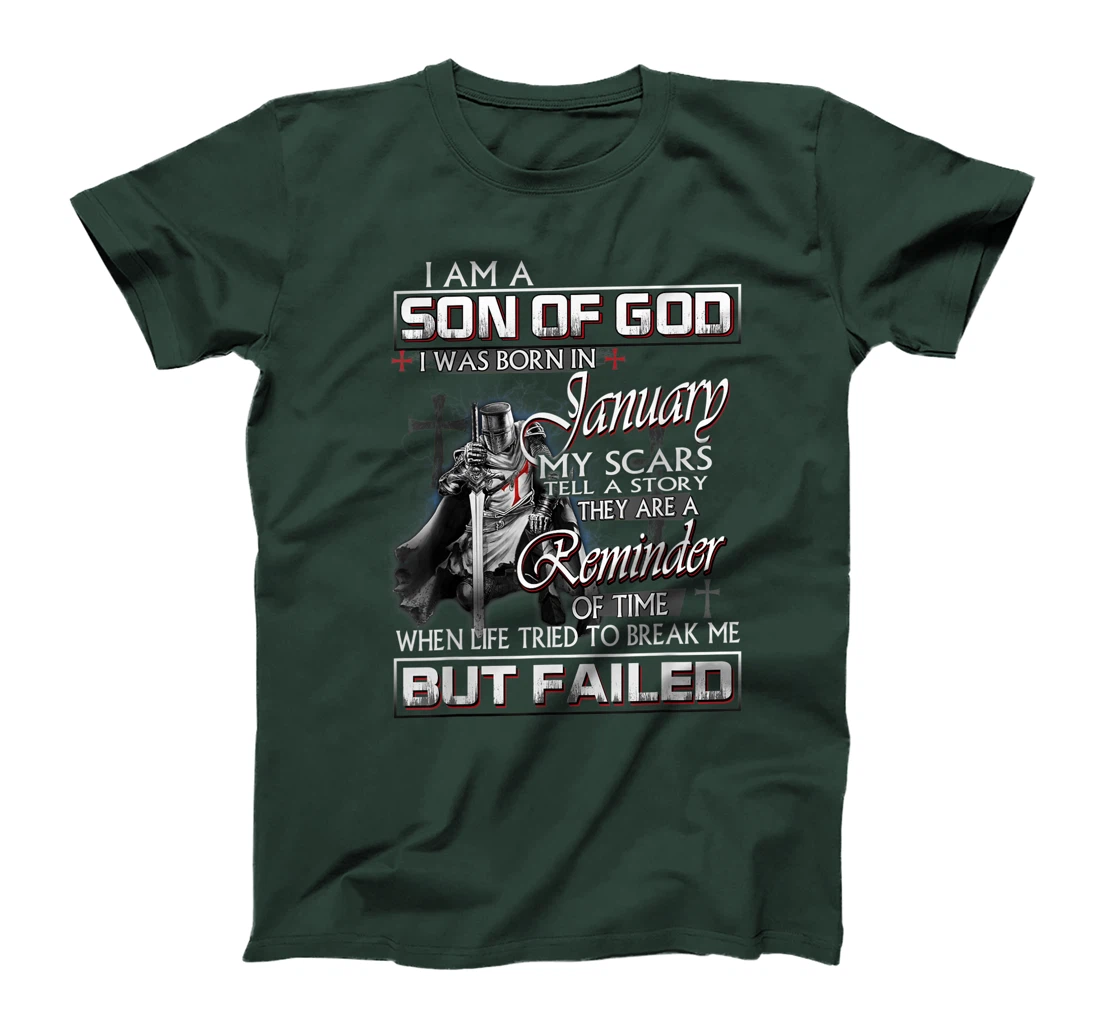 Mens January Guy - I'm a Son of God T-Shirt