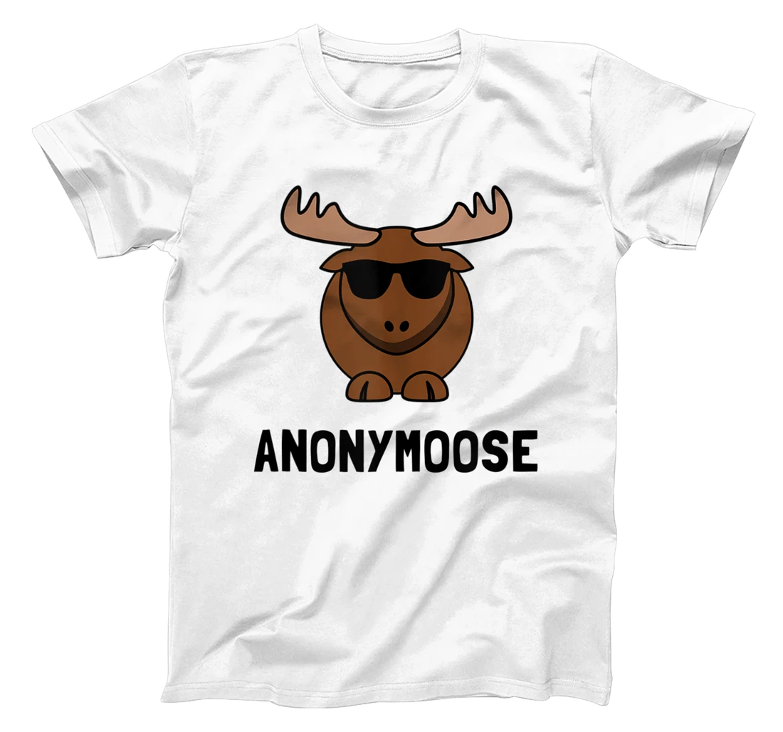 Anonymoose Moose Fan Funny T-Shirt, Women T-Shirt T-Shirt, Women T-Shirt
