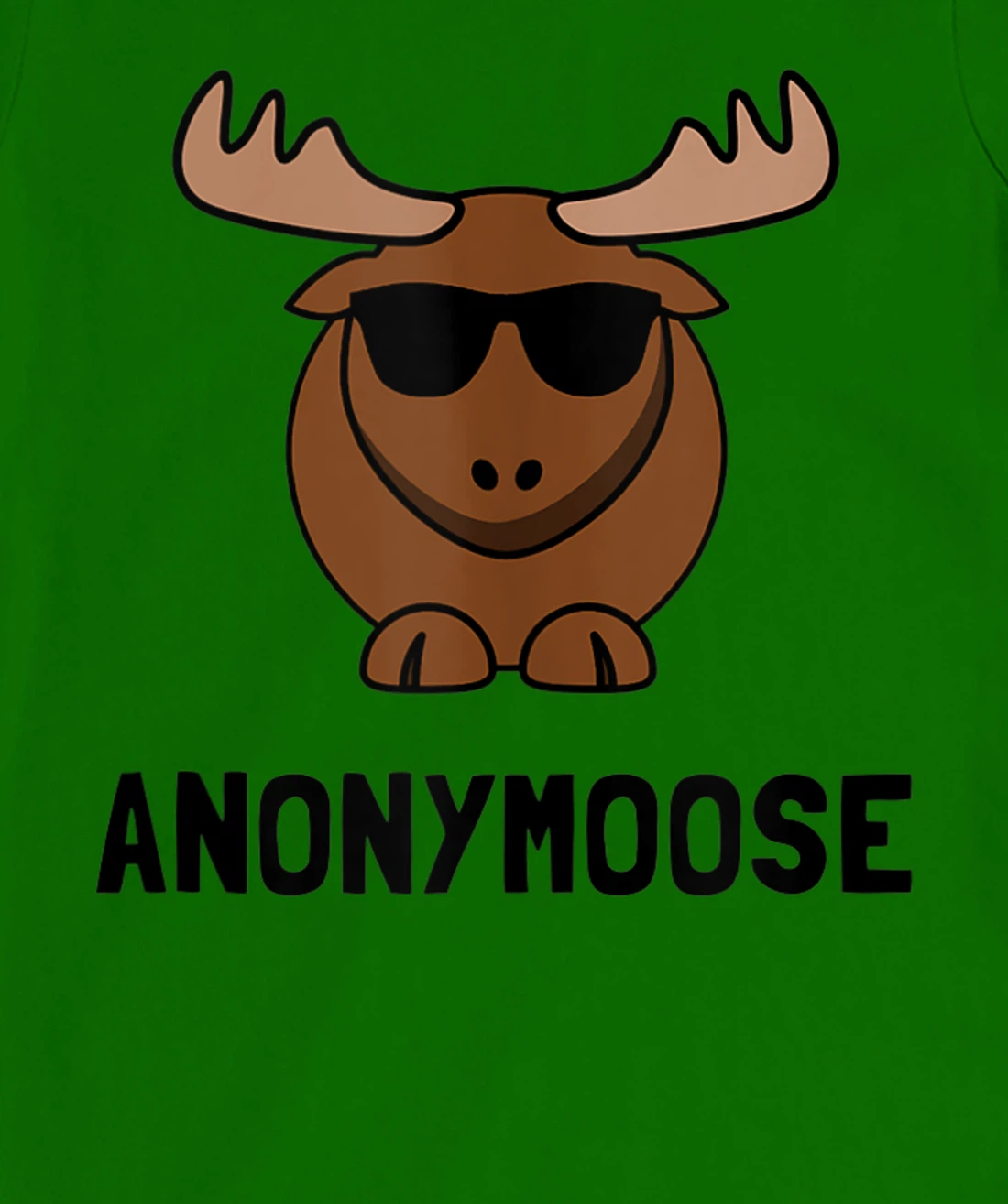 Anonymoose Moose Fan Funny T-Shirt, Women T-Shirt T-Shirt, Women T-Shirt