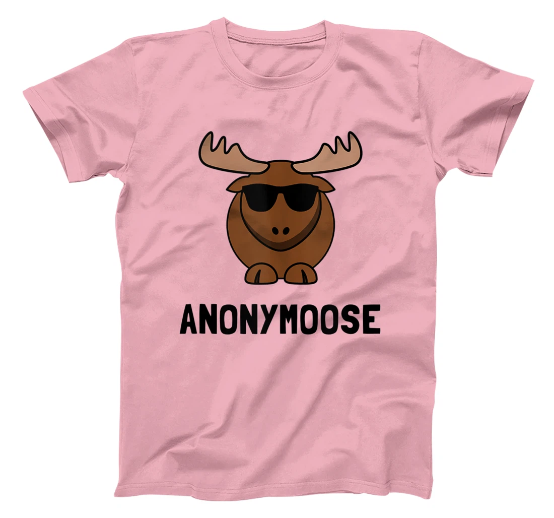 Anonymoose Moose Fan Funny T-Shirt, Women T-Shirt T-Shirt, Women T-Shirt