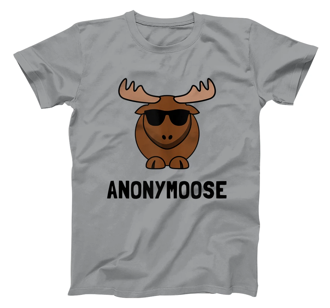 Anonymoose Moose Fan Funny T-Shirt, Women T-Shirt T-Shirt, Women T-Shirt