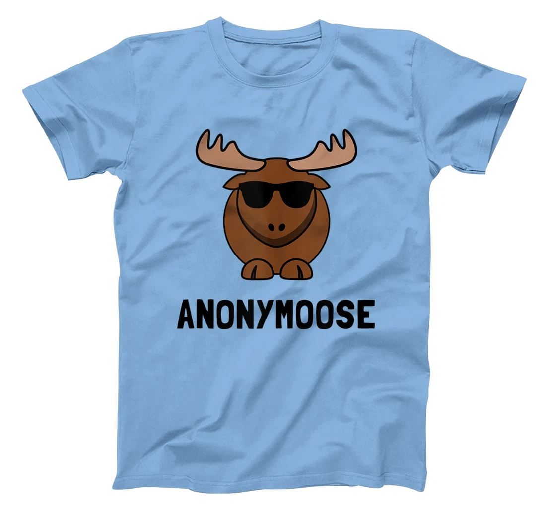 Anonymoose Moose Fan Funny T-Shirt, Women T-Shirt T-Shirt, Women T-Shirt