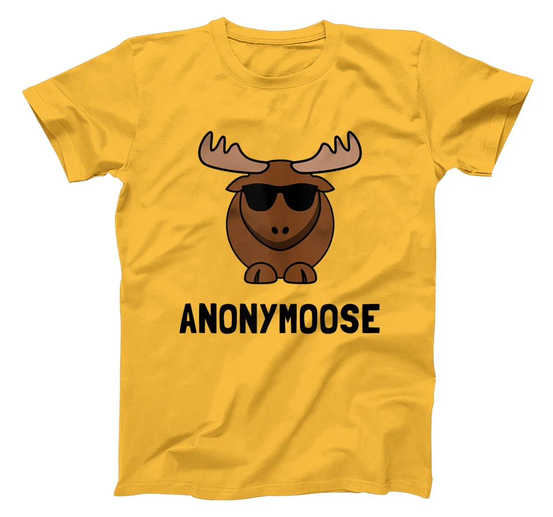 Anonymoose Moose Fan Funny T-Shirt, Women T-Shirt T-Shirt, Women T-Shirt