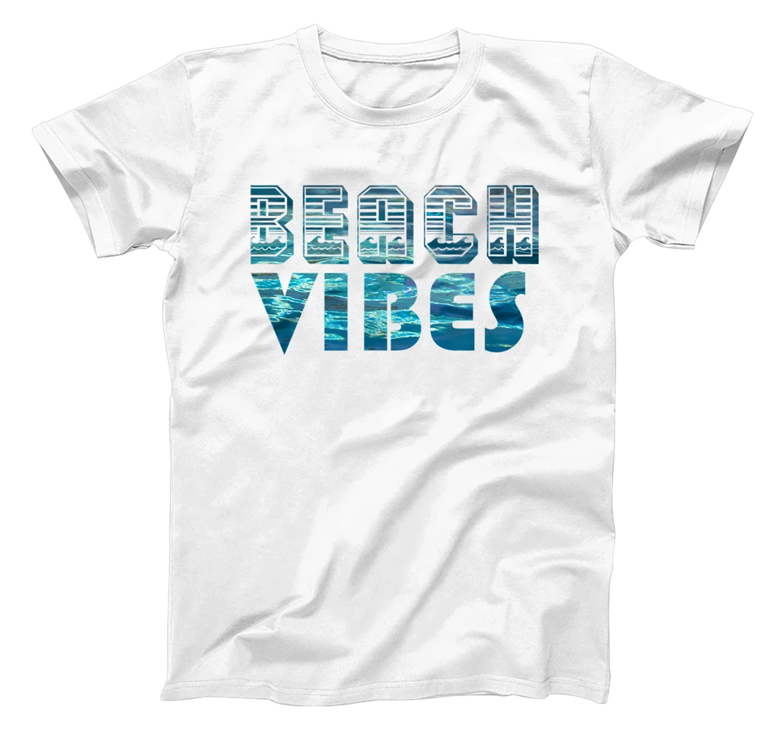 Womens Beach Vibes Funny Beach summer vacation vintage 70s 80s T-Shirt, Kid T-Shirt and Women T-Shirt