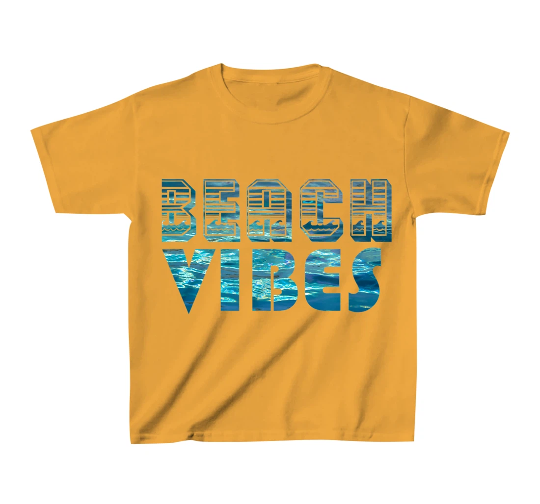 Womens Beach Vibes Funny Beach summer vacation vintage 70s 80s T-Shirt, Kid T-Shirt and Women T-Shirt