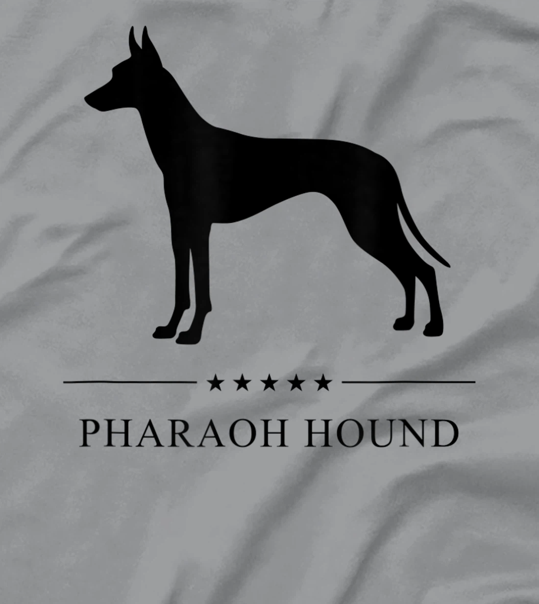 Womens Pharaoh Hound Black Silhouette T-Shirt, Kid T-Shirt and Women T-Shirt