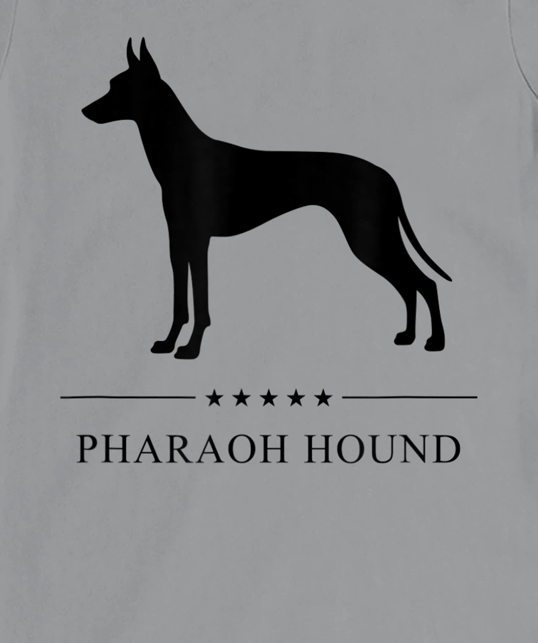 Womens Pharaoh Hound Black Silhouette T-Shirt, Kid T-Shirt and Women T-Shirt