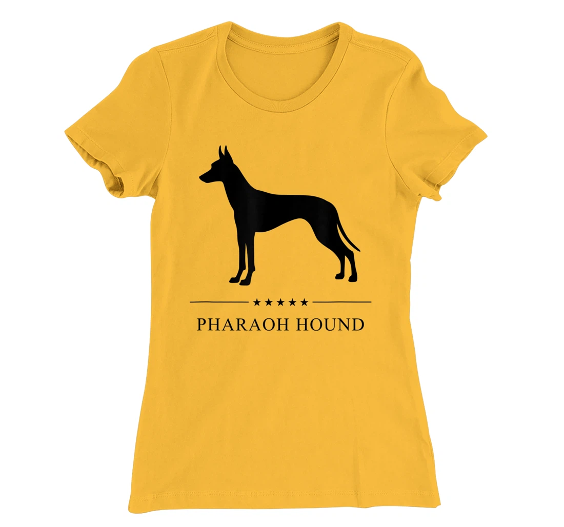 Womens Pharaoh Hound Black Silhouette T-Shirt, Kid T-Shirt and Women T-Shirt