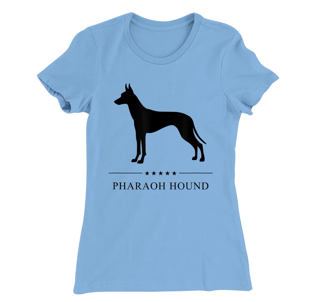 Womens Pharaoh Hound Black Silhouette T-Shirt, Kid T-Shirt and Women T-Shirt