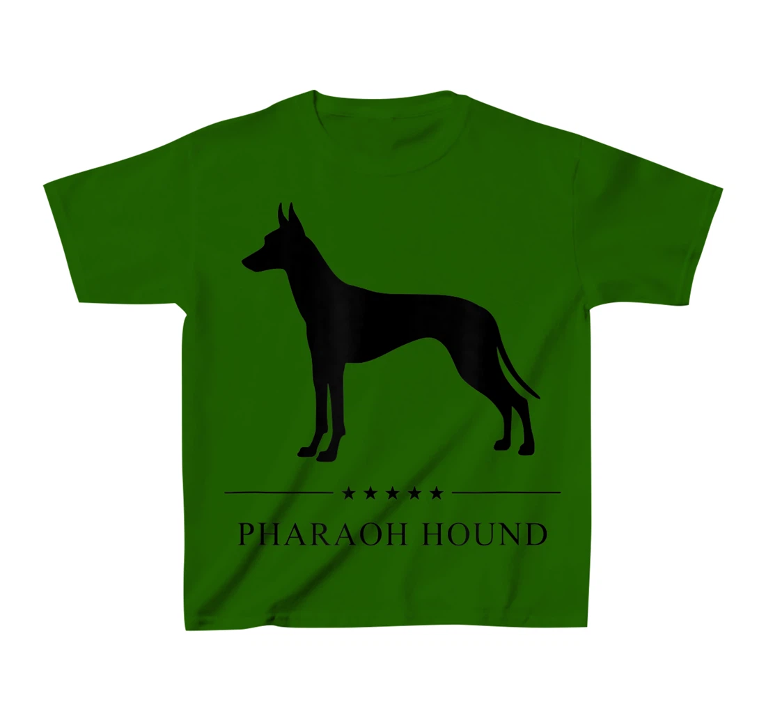 Womens Pharaoh Hound Black Silhouette T-Shirt, Kid T-Shirt and Women T-Shirt