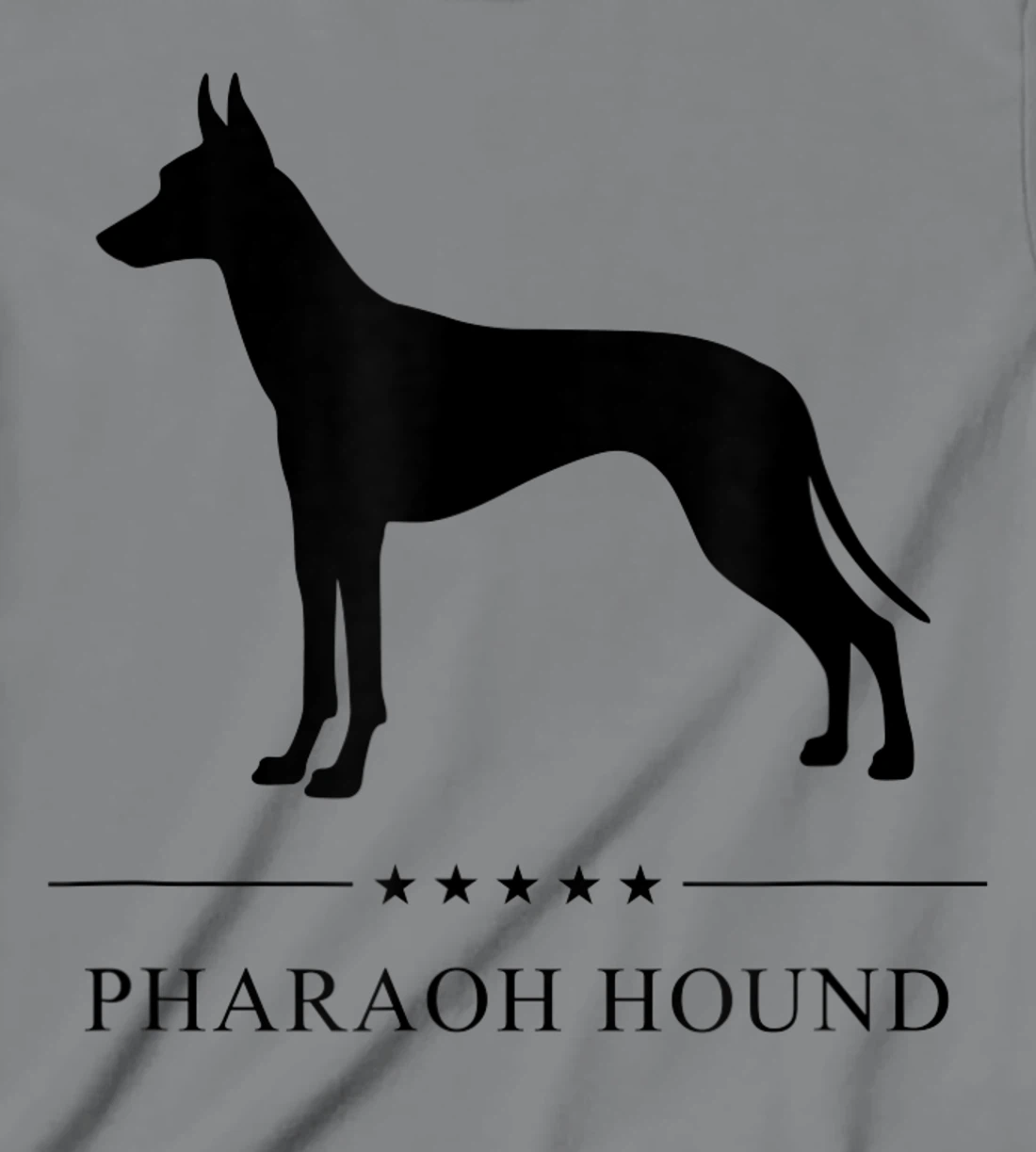 Womens Pharaoh Hound Black Silhouette T-Shirt, Kid T-Shirt and Women T-Shirt