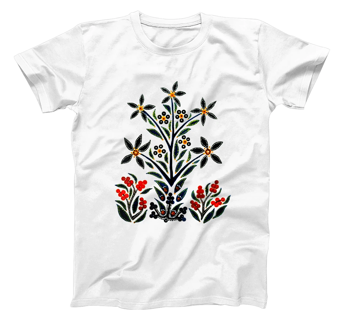 Womens Beautiful Slavic Flower in Springtime T-Shirt, Women T-Shirt
