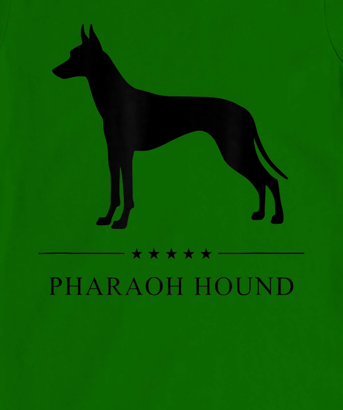 Womens Pharaoh Hound Black Silhouette T-Shirt, Kid T-Shirt and Women T-Shirt