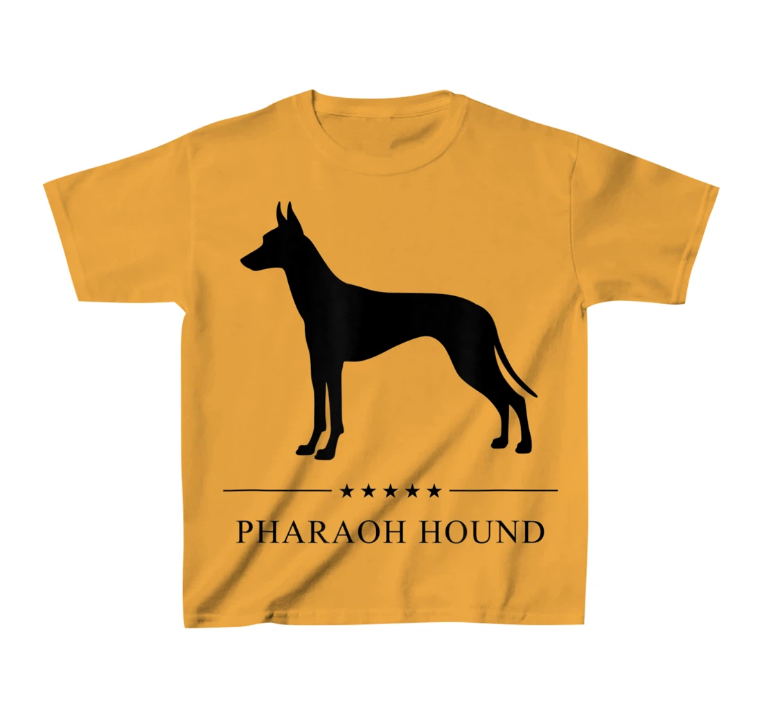 Womens Pharaoh Hound Black Silhouette T-Shirt, Kid T-Shirt and Women T-Shirt