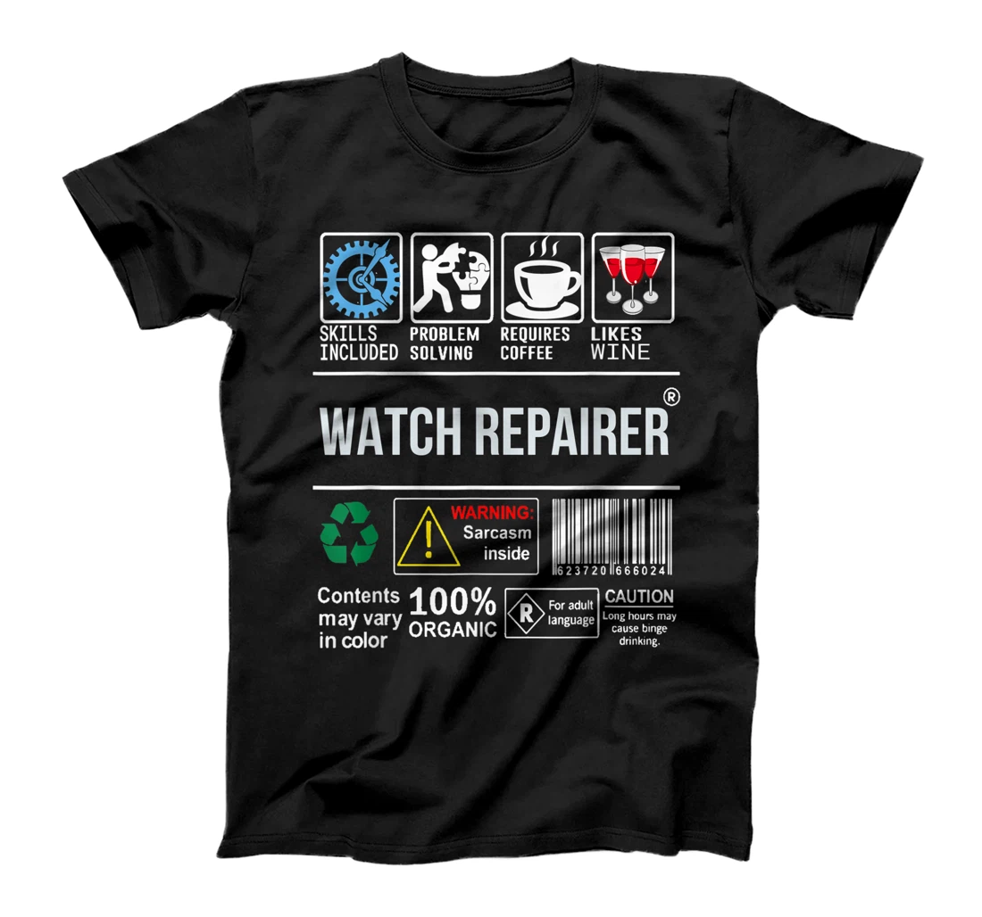 Watch Repairer Skills Included Problem Solving T-Shirt, Women T-Shirt